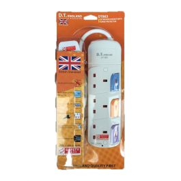 DT ENGLAND DT863 3GANG 3m Extension Socket | TC Hub Store
