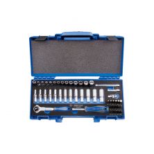 KING TONY 2048MRV 1/4"SQ Socket Set (48PC )