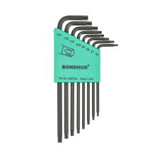 BONDHUS 31832 Torx Allen Key Set (T6-T25)