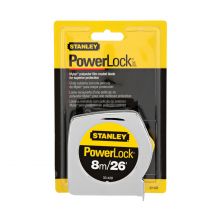 STANLEY 33-428 S/S Measuring Tape (8.0M)