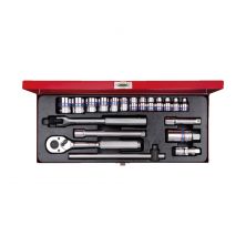 KING TONY 3520MR 3/8" DR. SOCKET SET (20PCS)