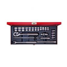 KING TONY 3523MR 3/8" DR. Socket Set (22PCS)