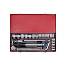KING TONY 4024MR 1/2" DR. Socket Set (24PCS)