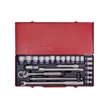 KING TONY 4026MR 1/2" DR. Socket Set (24Pcs)