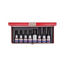 KING TONY 4128PR 1/2" 8PCS Spline Bit Set