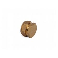 MELCO Pipe Compression Stop End (Brass)