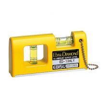 EBISU DIAMOND ED-10HLY Spirit Level 4"