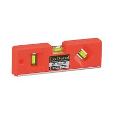 EBISU Diamond ED15TLMR 6" Magnet Spirit Level