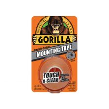 GORILLA Tough & Clear Mounting Tape 1"