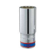 KING TONY 1/2" Drive 12PT Deep Socket (Metric Size)