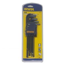 IRWIN T9097001 Allen Key Set 10PCS (1.0-10MM)