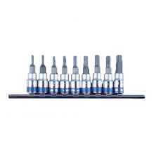 KING TONY 2119PR 1/4" Dr Torx Bit Socket Set (9Pcs)