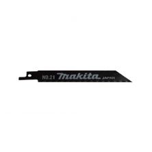 MAKITA B-00804 HSS Sabre Saw Blade No.21 (5")