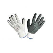 OREX 4121 Grey Rubberised Cotton Gloves