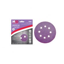 M10 Purple Velcro Sanding Disc (10Pcs)