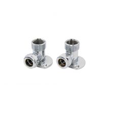 SHOWY 2769 CP Brass Mixer W/Wall Support