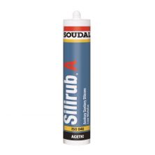 SOUDAL Silirub Cleanroom Silicone Sealant (310ML) (Indent)