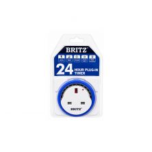 BRITZ BR-TM-01 24 Hour Plug-In Mechanical Timer