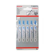 BOSCH T118EFS Stainless Steel Jig Saw Blade (5PCS)