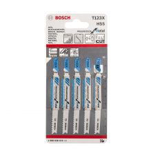 BOSCH T123X Metal Jig Saw Blade (5PCS)